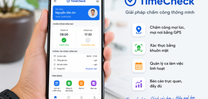 App chấm công miễn phí cho doanh nghiệp